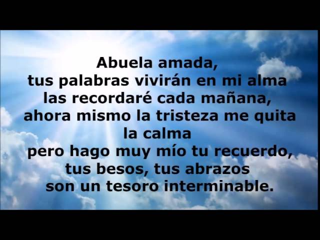 Frases emotivas para recordar a mi abuelo en el cielo Frases emotivas para recordar a mi abuelo en el cielo