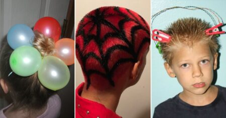 10 peinados locos para niños con cabello corto que te encantarán